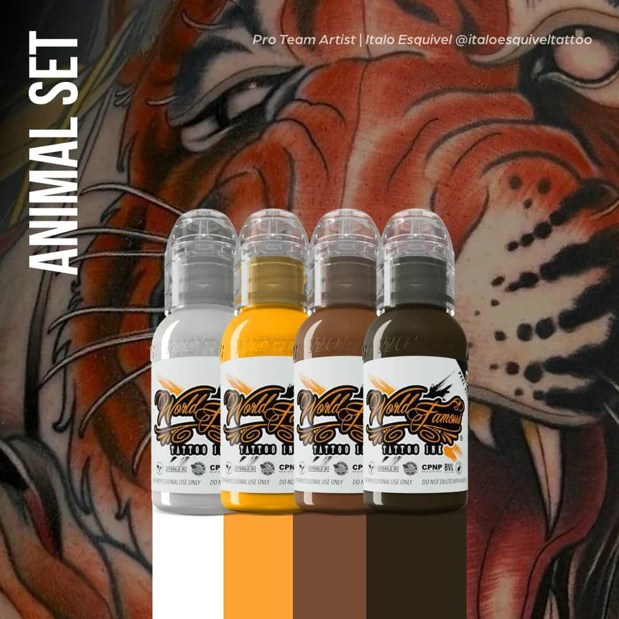World Famous Animal Mini Kit — 4 1oz Bottles