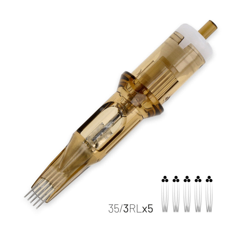 Kwadron Whip Shading Cartridge Tattoo Needles — Box of 20