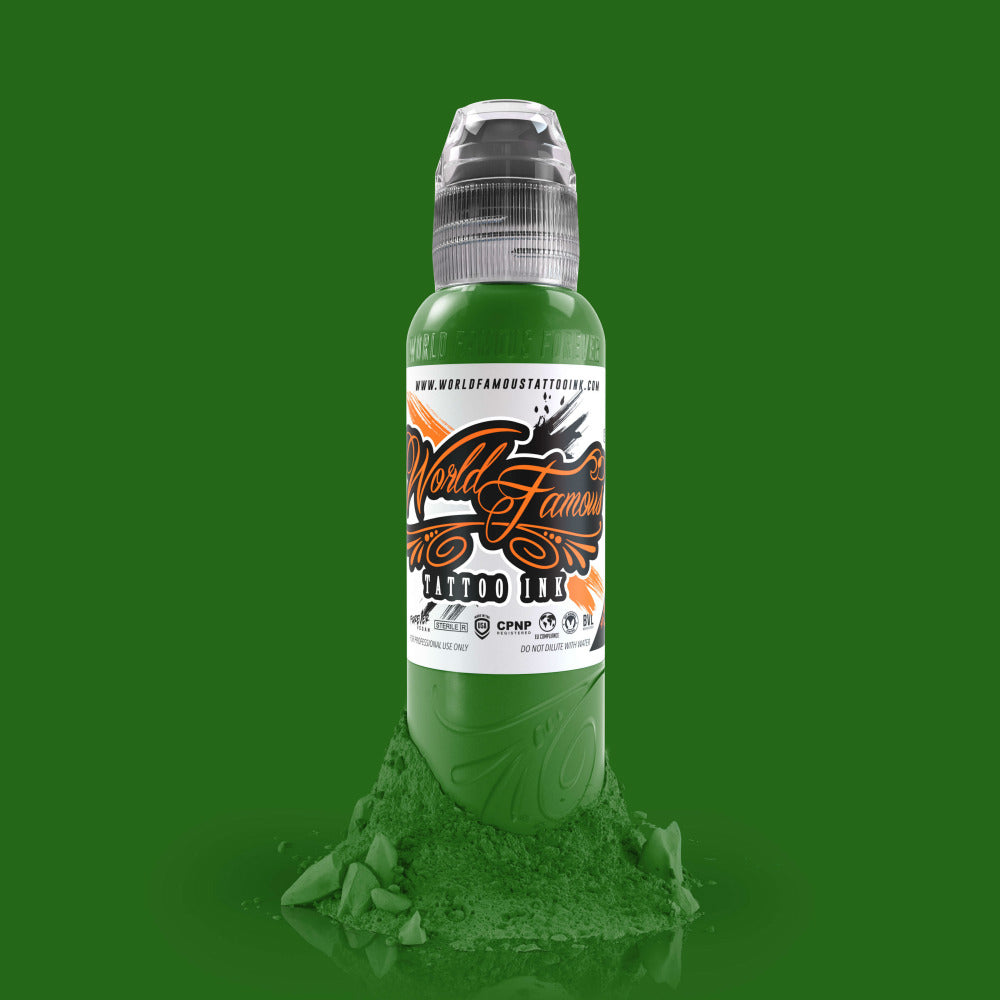 6 Color Simple Set — World Famous Tattoo Ink — 1oz