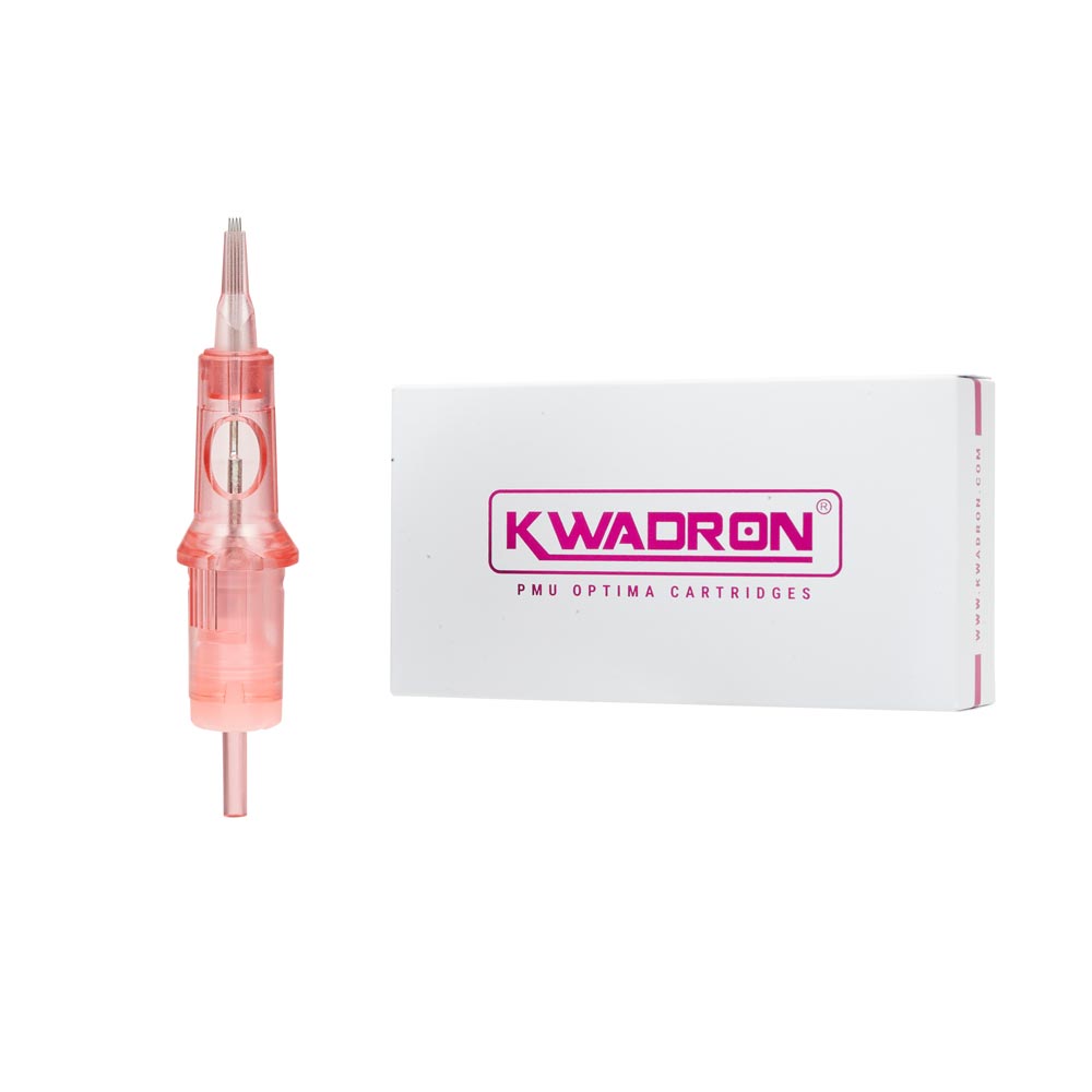 Kwadron Optima Plus PMU Cartridge Tattoo Needles — Box of 20