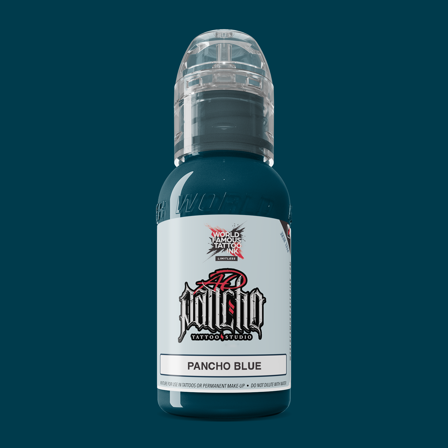 Pancho Blue — World Famous Tattoo Ink — Pick Size
