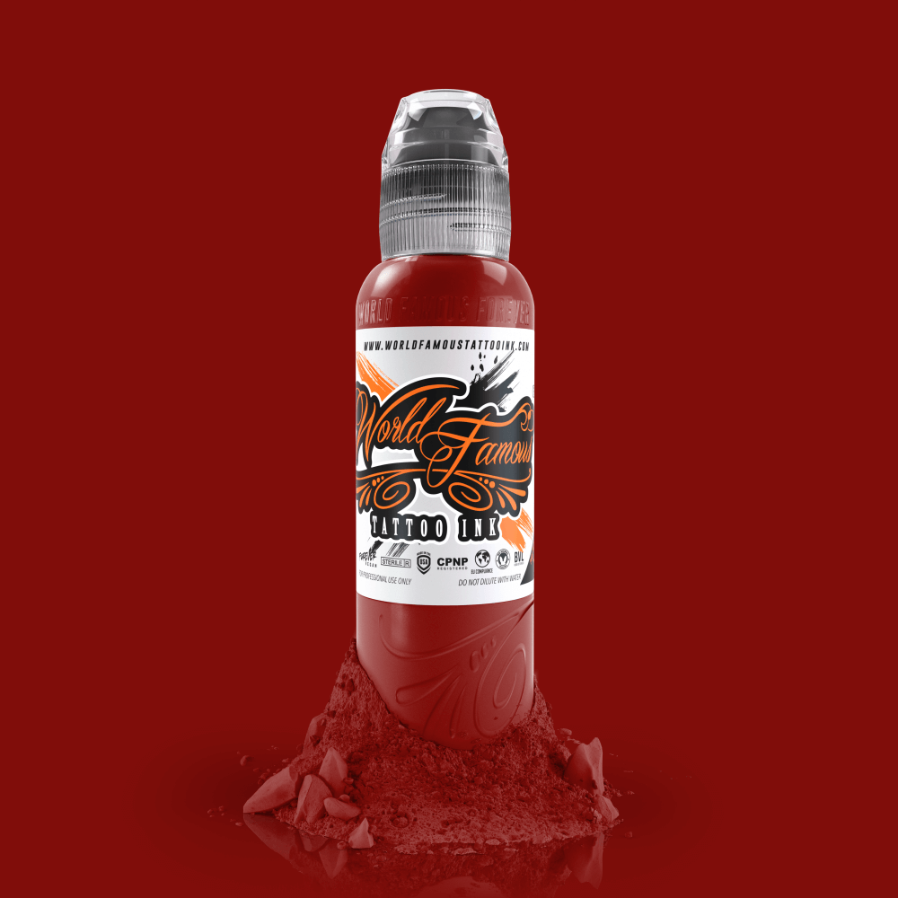 4 bottle Mak's Blood Set — World Famous Tattoo Ink — Pick Size