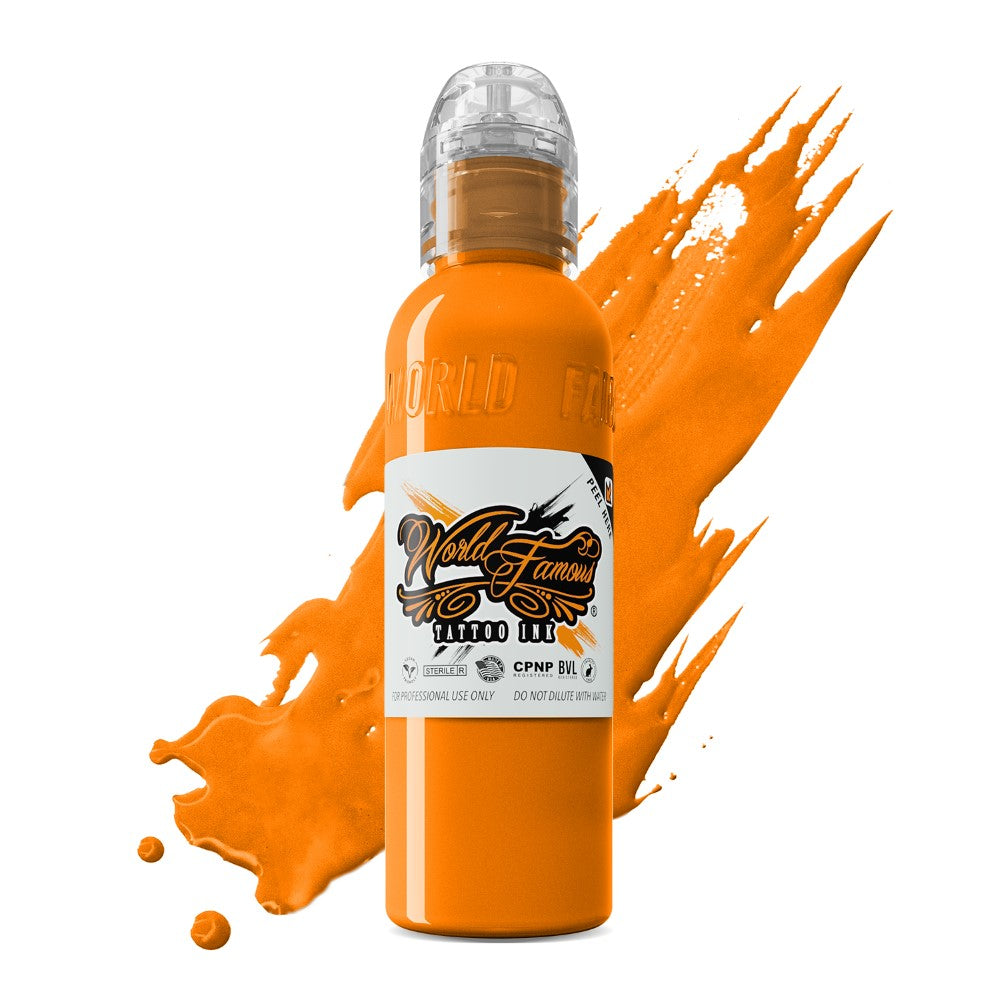 J. Ackerman BTK Marigold Twine — World Famous Tattoo Ink — Pick Size