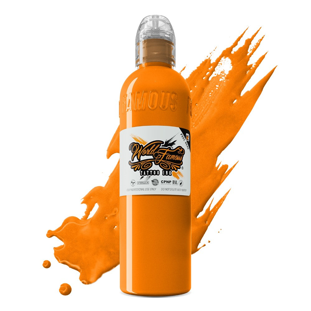 J. Ackerman BTK Marigold Twine — World Famous Tattoo Ink — Pick Size