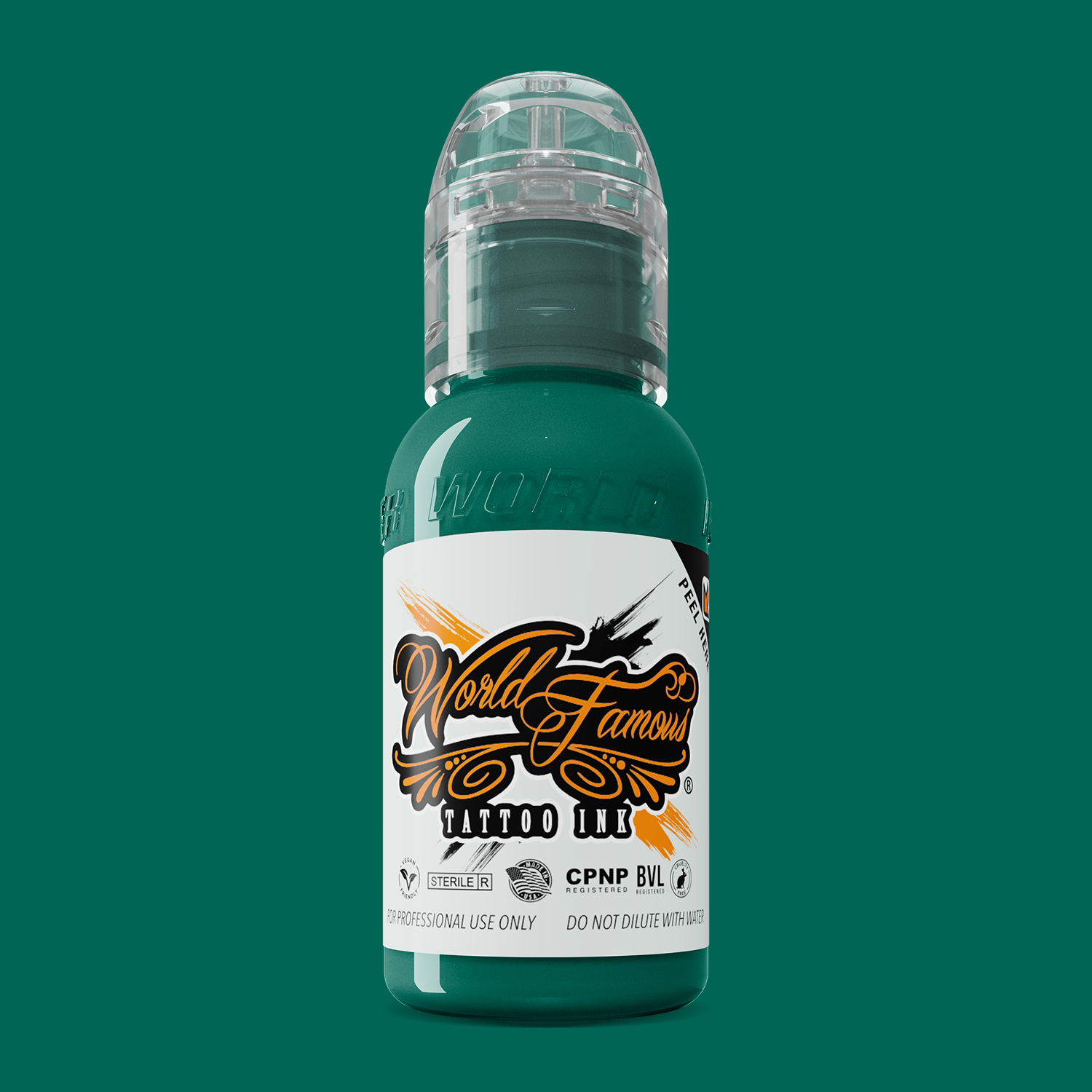 J. Ackerman H.H. Holmes Arsenic Green — World Famous Tattoo Ink — Pick Size