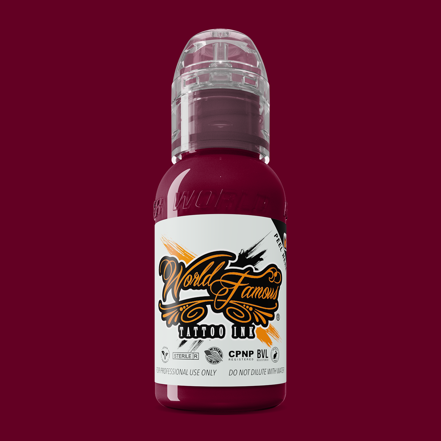 Master Mike Abby Magenta — World Famous Tattoo Ink — Pick Size