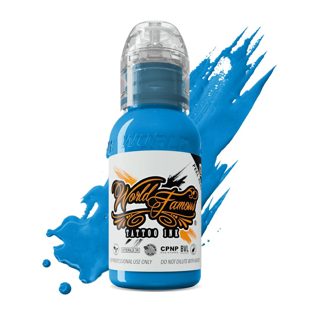 Donatello Blue — World Famous Tattoo Ink — Pick Size