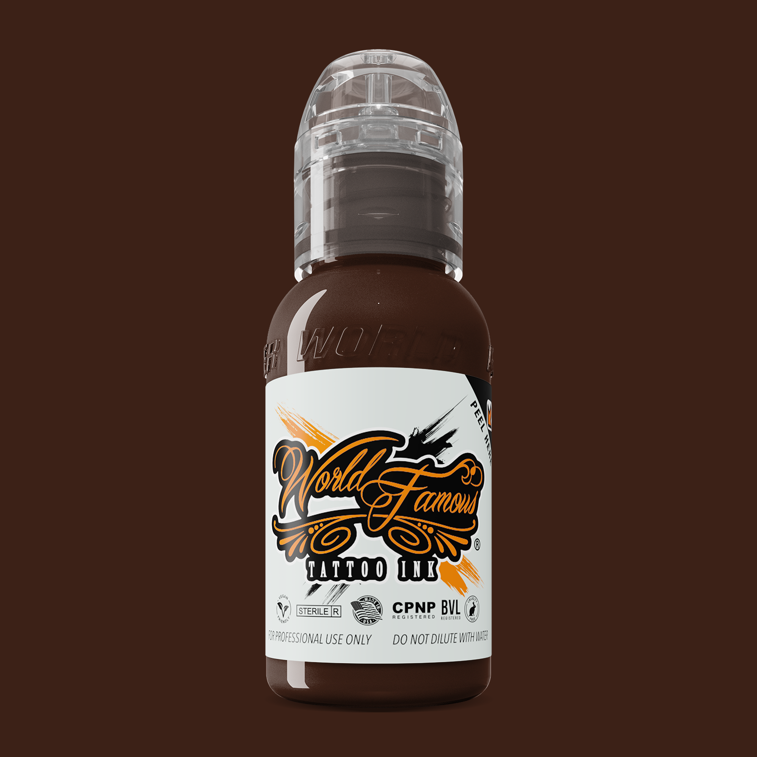 Jay Freestyle Dark Brown — World Famous Tattoo Ink — Pick Size
