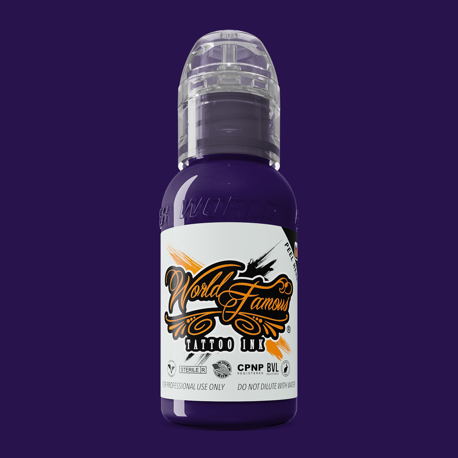 Jay Freestyle Purple — World Famous Tattoo Ink — Pick Size