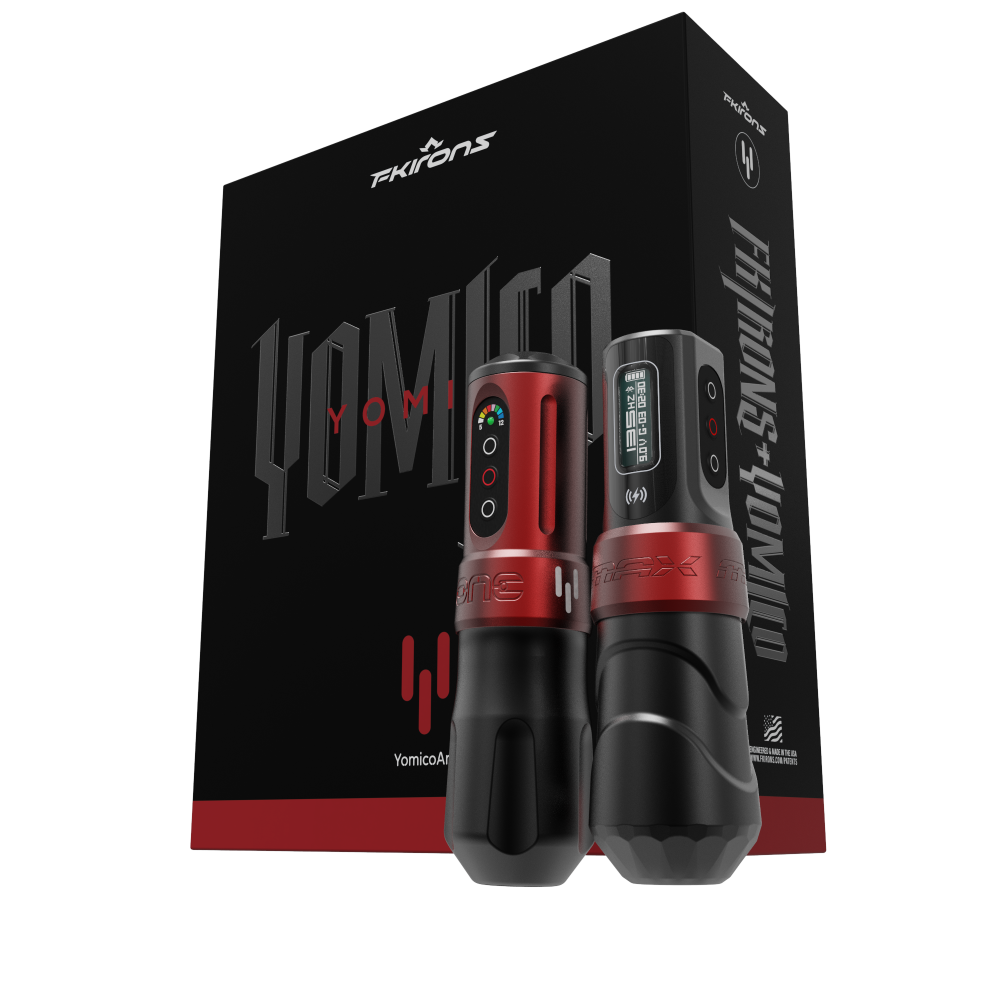 Yomico Special Edition Tattoo Machine Bundle - FK Irons - Precision Tattoo Machines