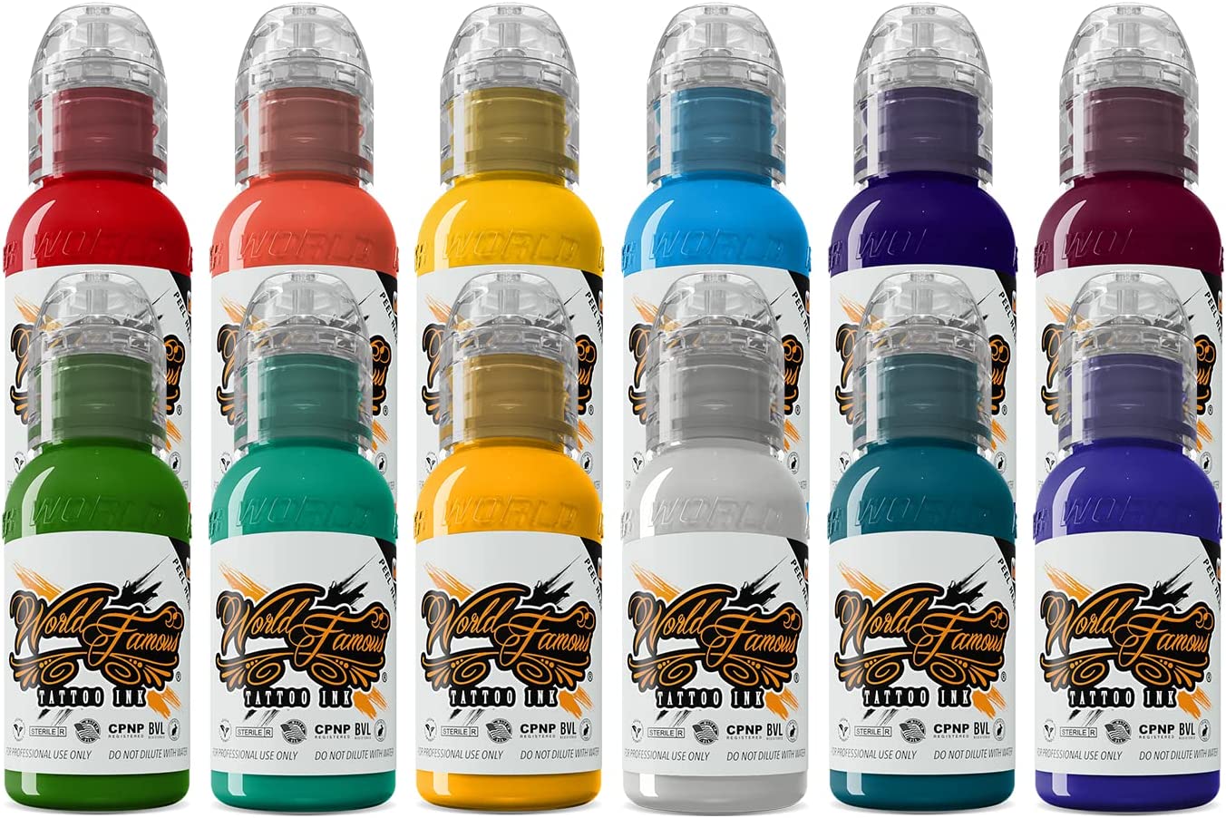 12 Color Primary Set #3 1oz