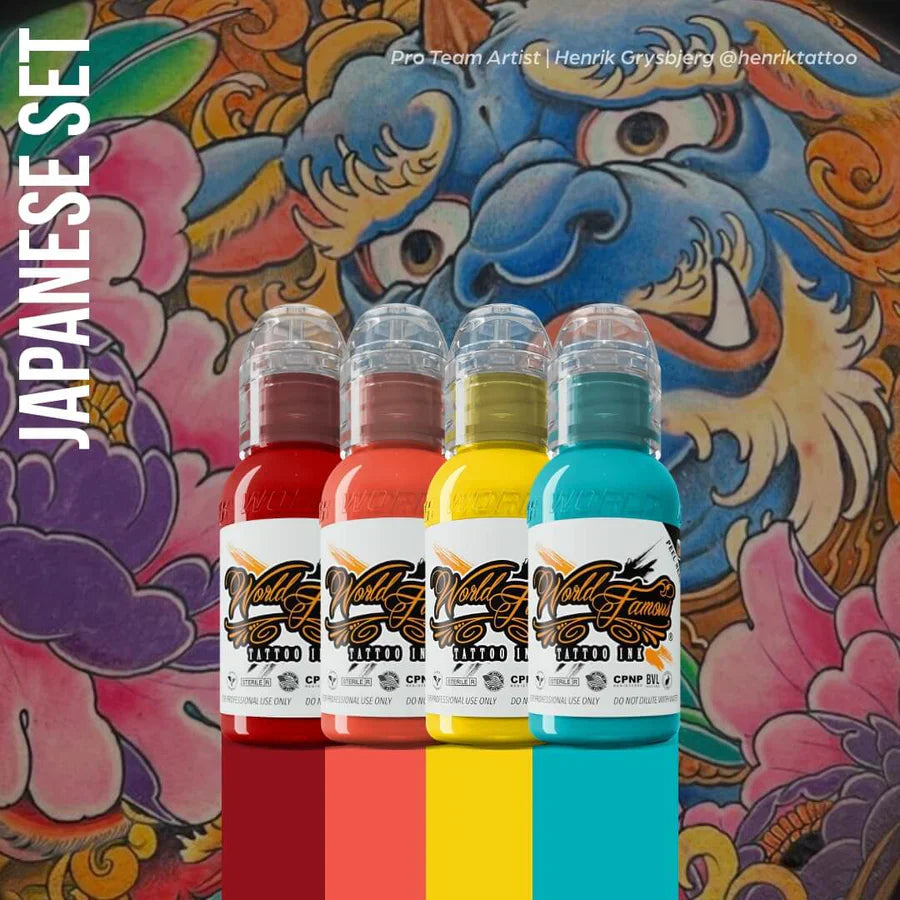 World Famous Japanese Mini Set — 4 1oz Bottles