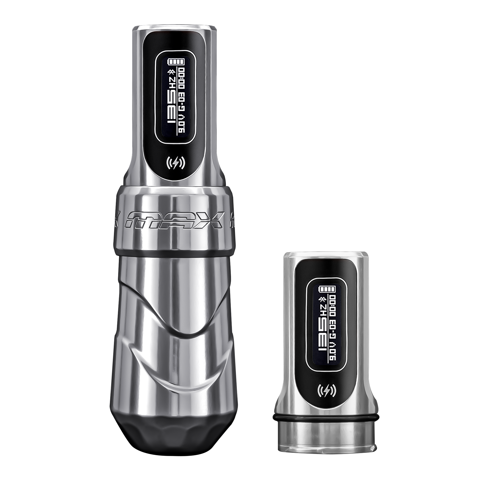 Flux Max Blade w/ 2 PowerBolts II - FK Irons - Precision Tattoo Machines