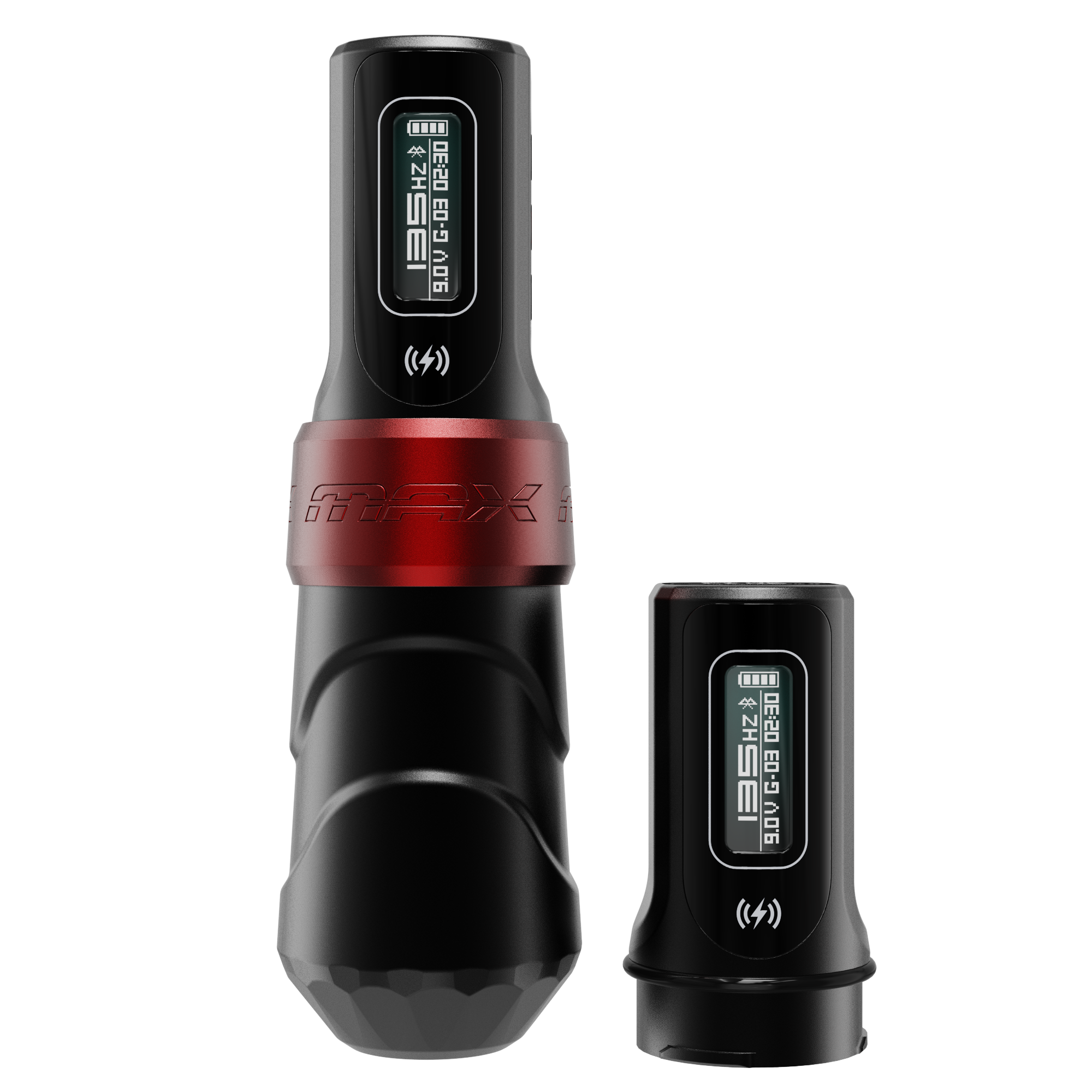 Flux Max Yomico w/ 2 PowerBolts II - FK Irons - Precision Tattoo Machines
