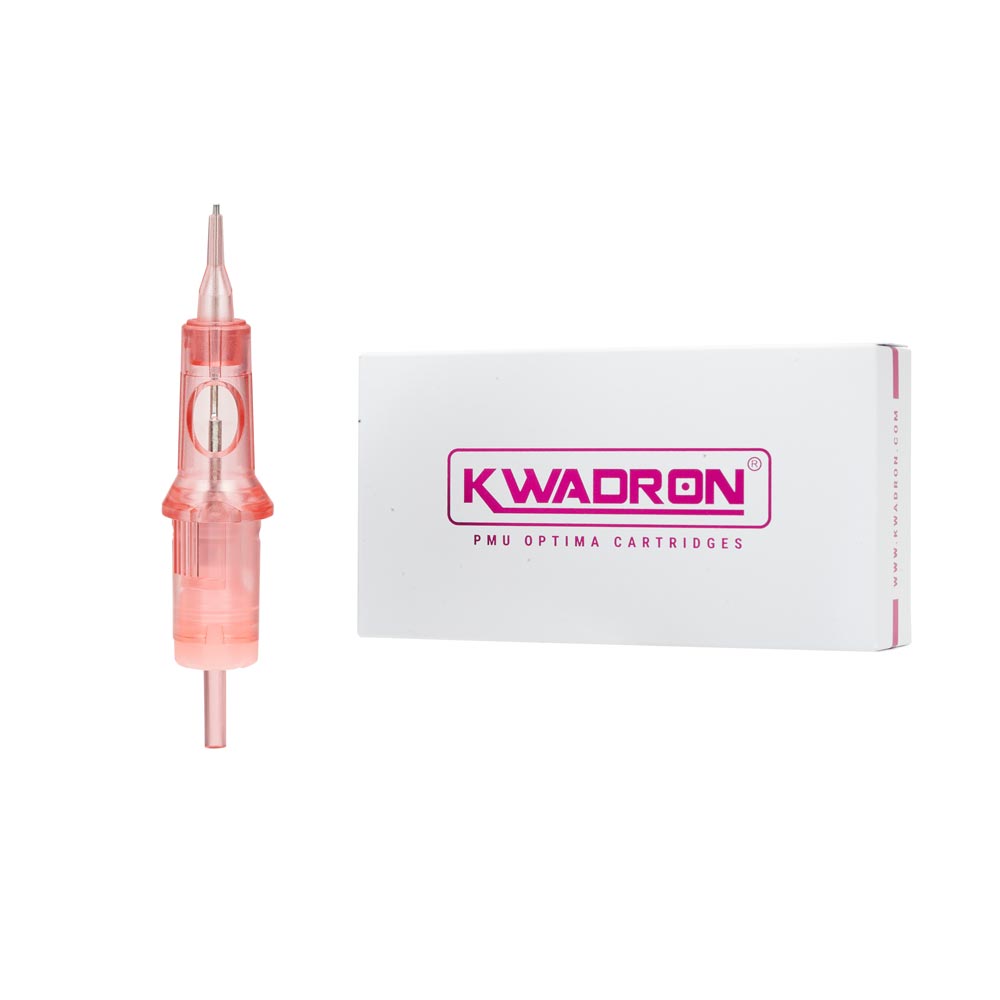 Kwadron Optima Plus PMU Cartridge Tattoo Needles — Box of 20