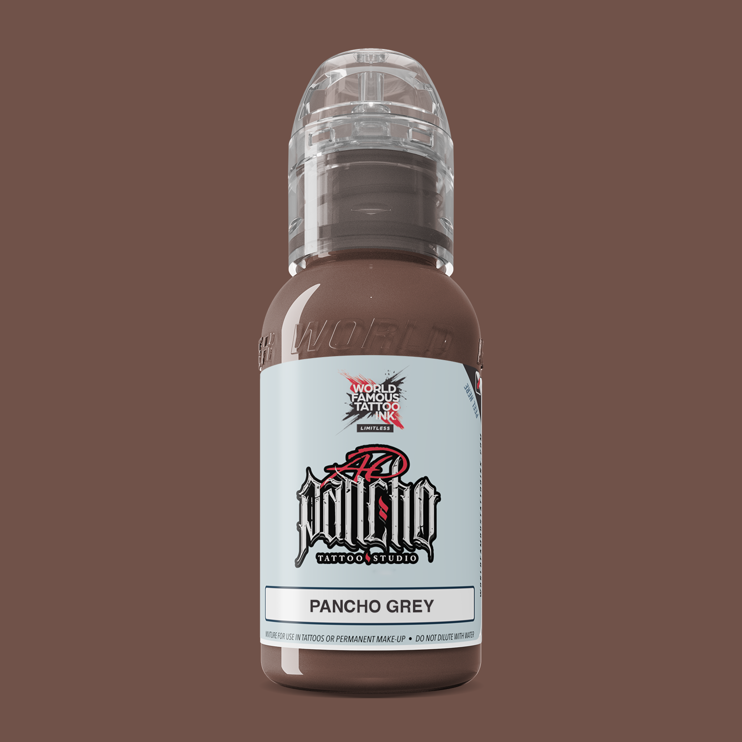 Pancho Grey — World Famous Tattoo Ink — Pick Size