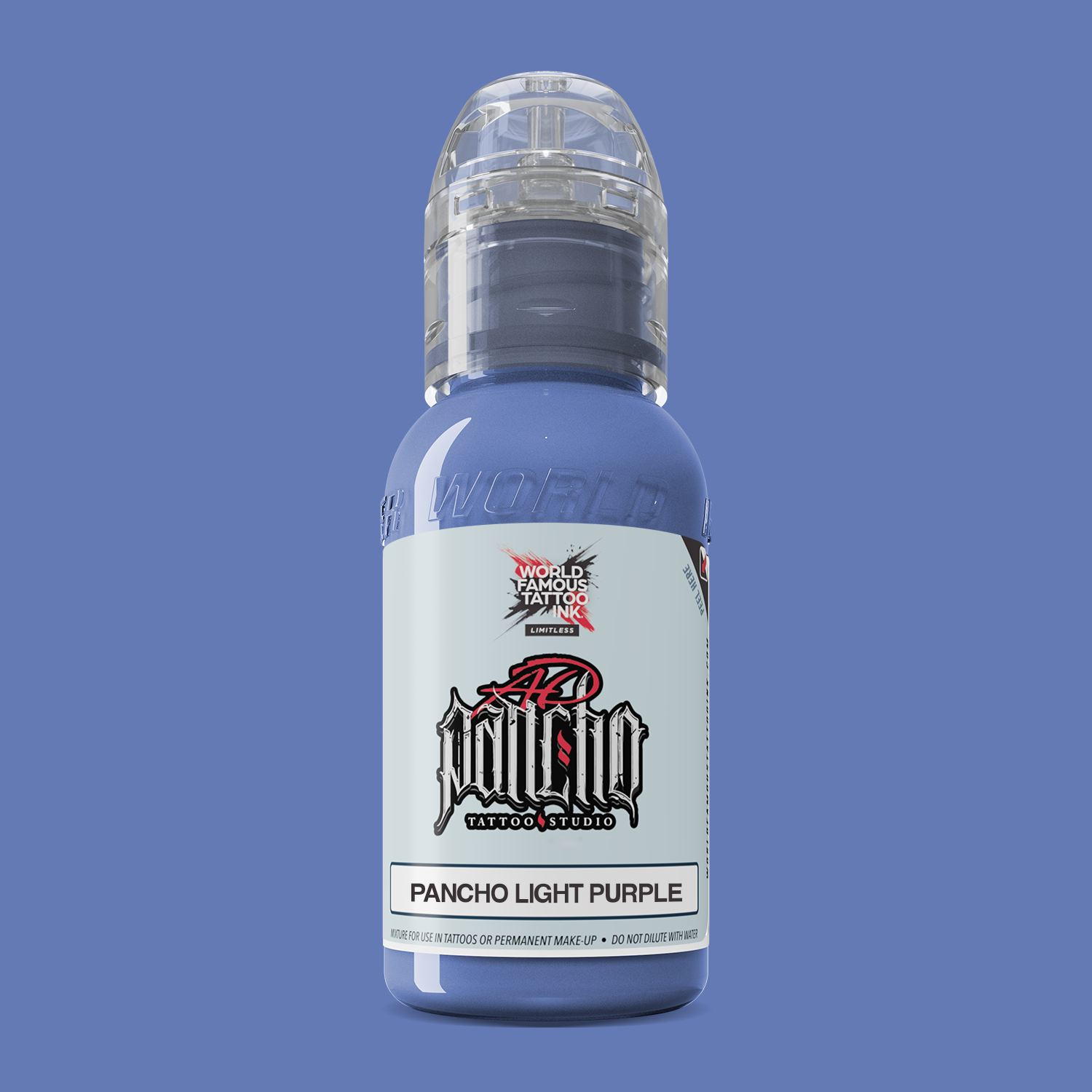 Pancho Light Purple — World Famous Tattoo Ink — Pick Size