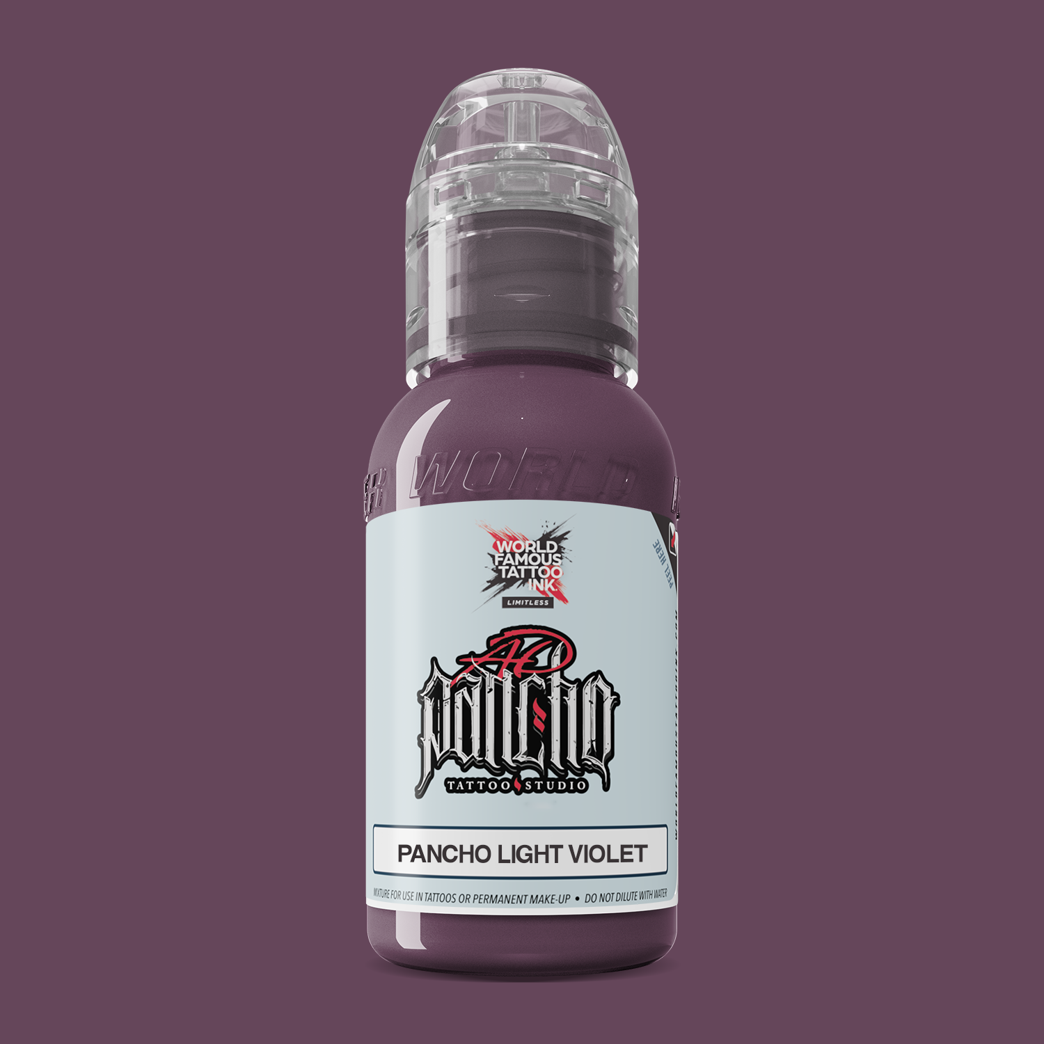 Pancho Light Violet — World Famous Tattoo Ink — Pick Size