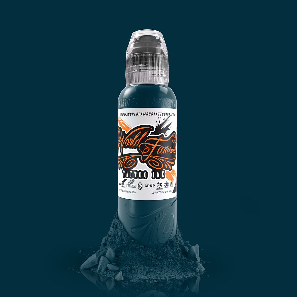16 Color A.D. Pancho Set — World Famous Tattoo Ink — 1oz