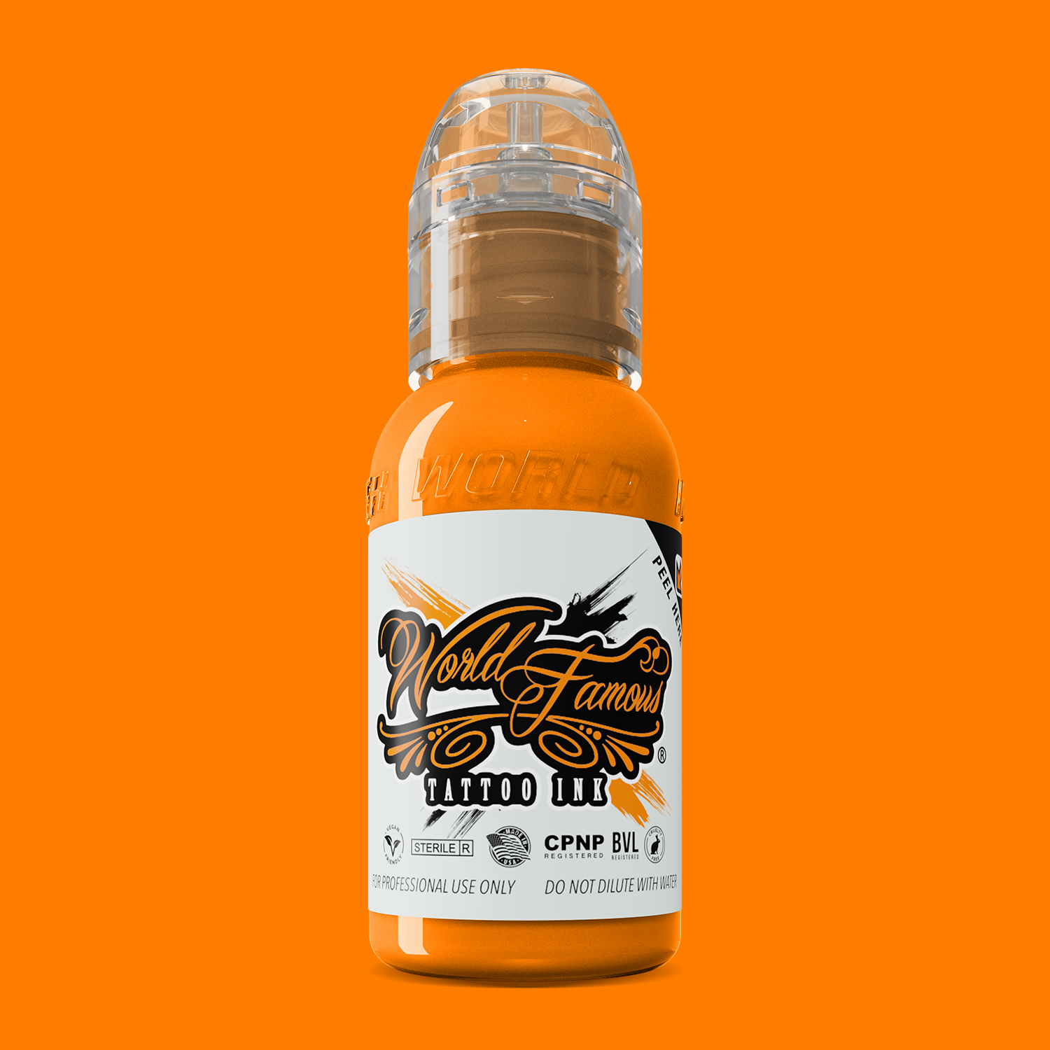 J. Ackerman BTK Marigold Twine — World Famous Tattoo Ink — Pick Size