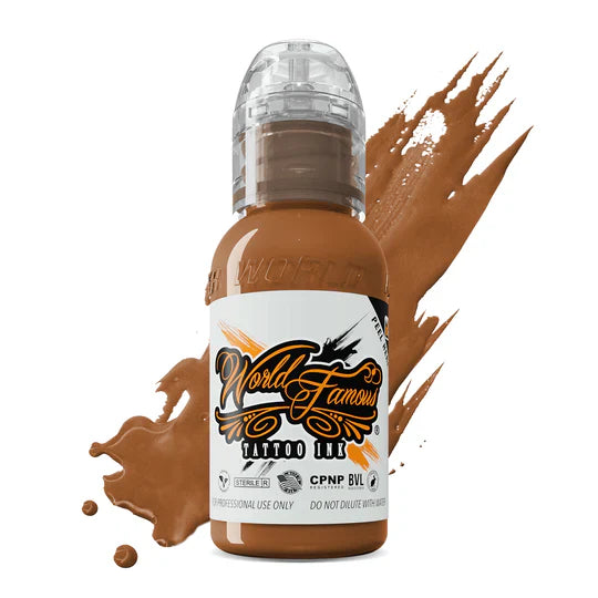 12 Color Skintone Set — World Famous Tattoo Ink — 1oz