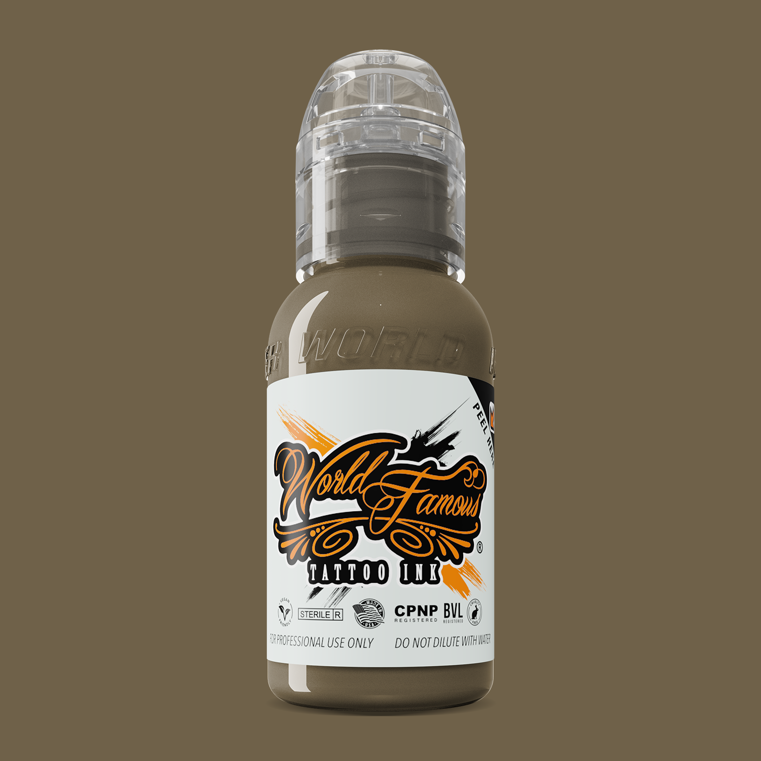 GTMO Green — World Famous Tattoo Ink — Pick Size