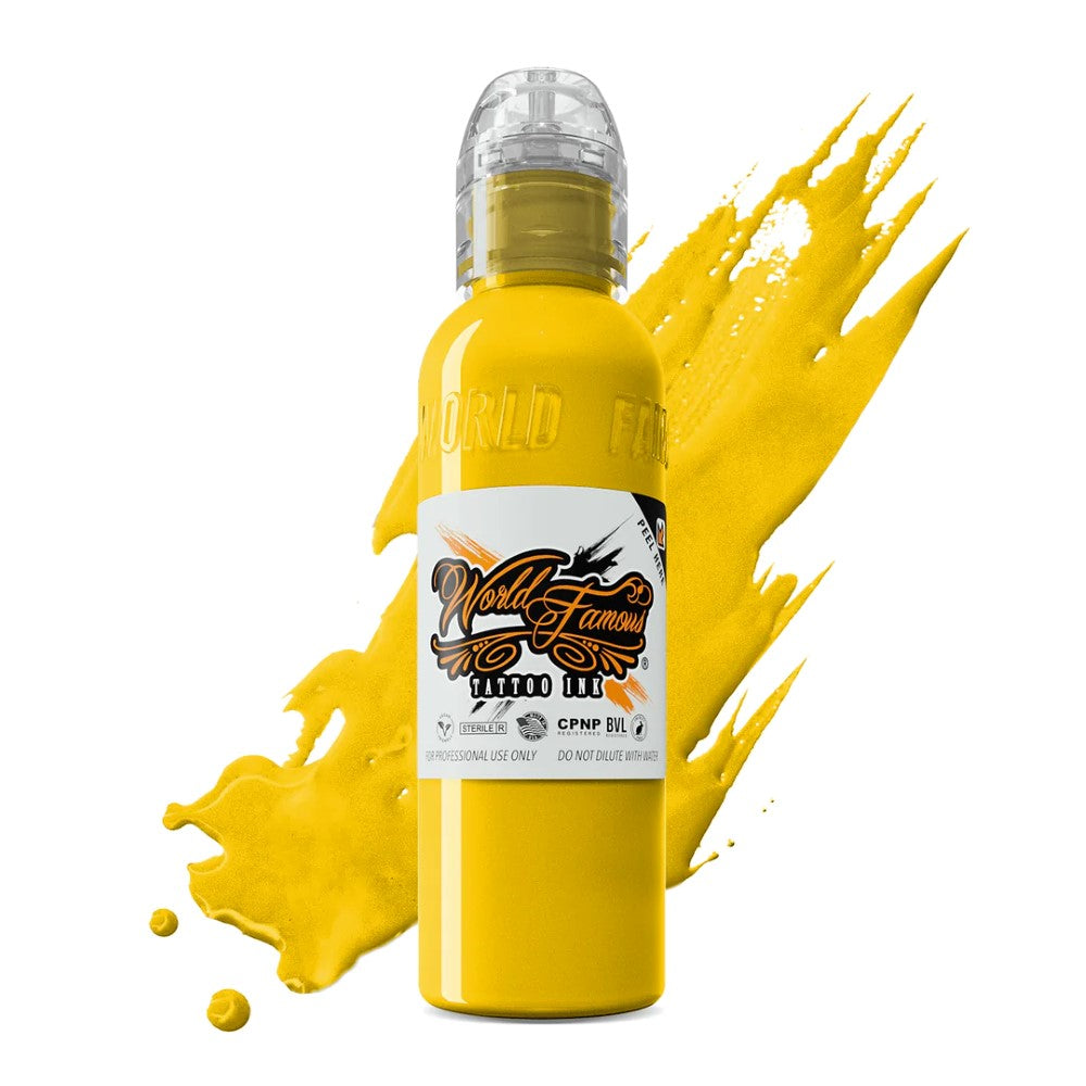 Great Wall Yellow — World Famous Tattoo Ink — Pick Size