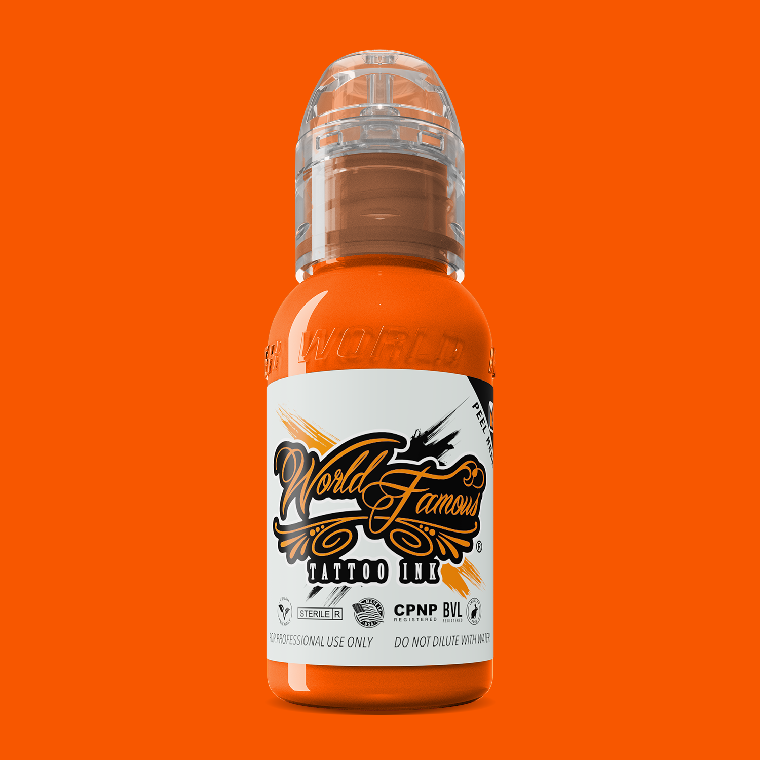 Master Mike KOI Orange — World Famous Tattoo Ink — Pick Size