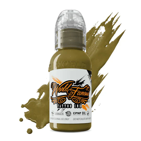 12 Color Jason Ackerman Serial Killer Set — World Famous Tattoo Ink — 1oz