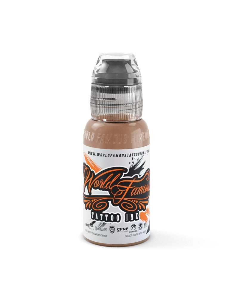 Santucci Peanut Skin Tone — World Famous Tattoo Ink — Pick Size
