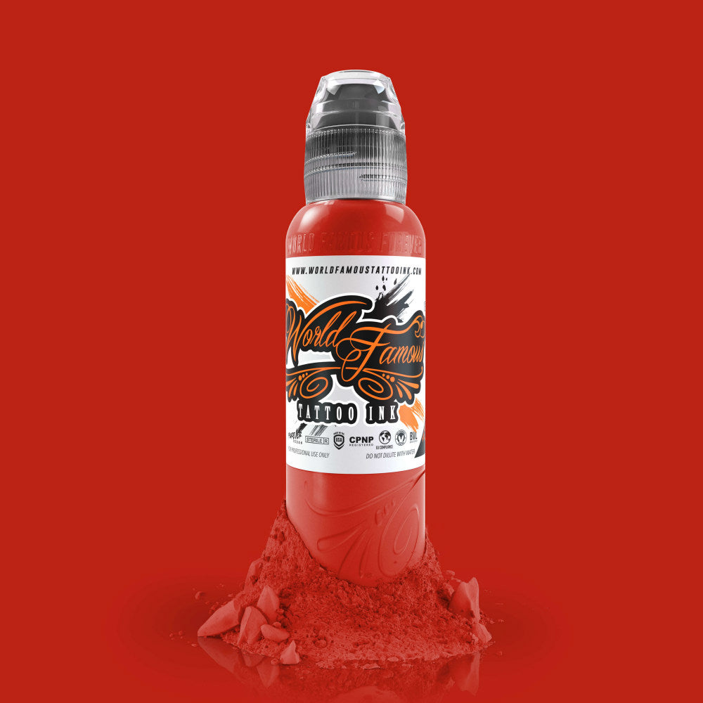 Master Mike 16-Color Asian Set — World Famous Tattoo Ink — 1oz