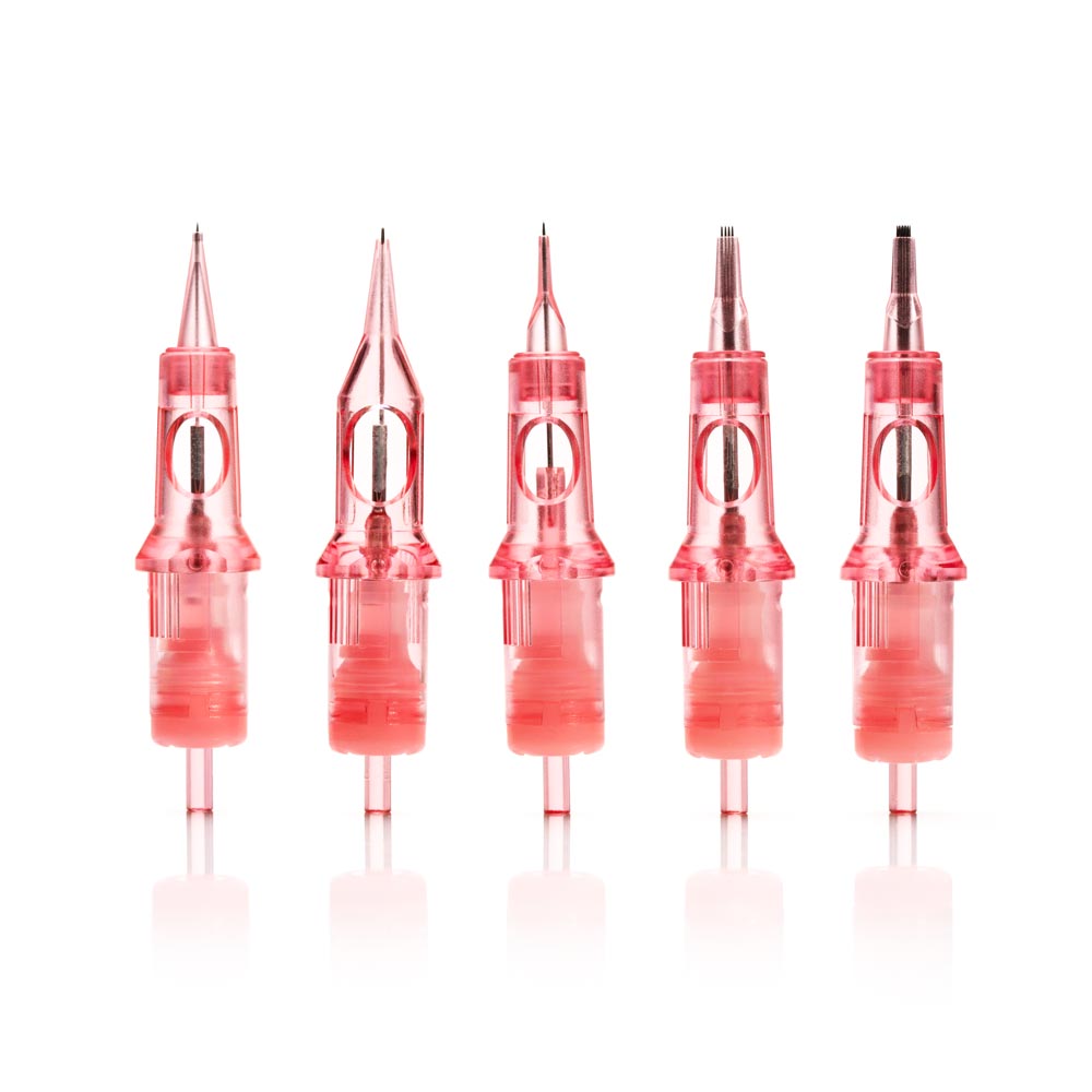 Kwadron Optima Plus PMU Cartridge Tattoo Needles — Box of 20