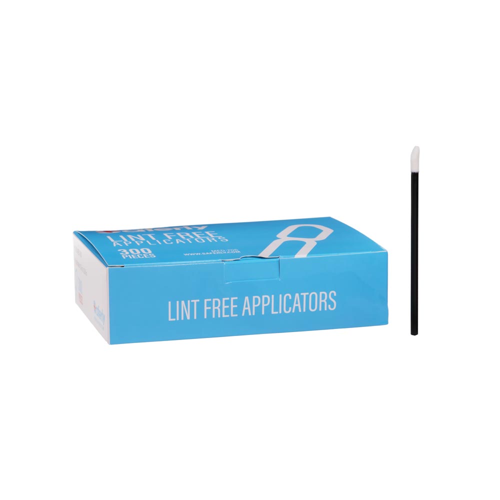Saferly Lip Applicator Brushes — Box of 300