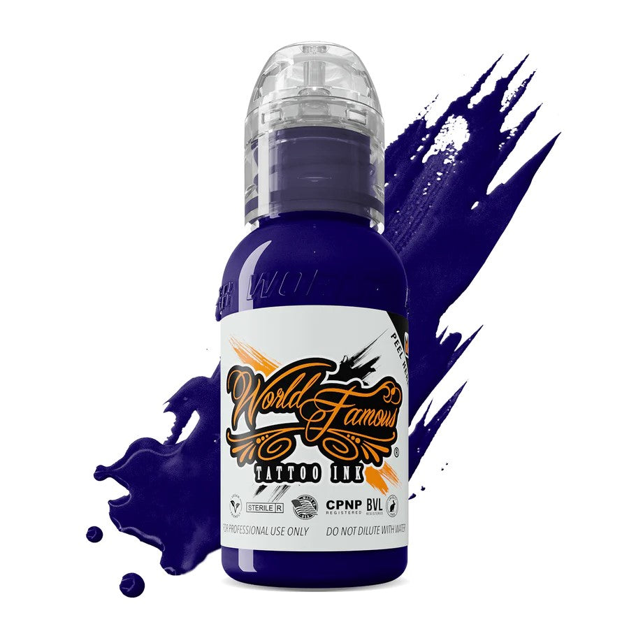 World Famous Blue Ink Set of 7 Bottles — Pick Size